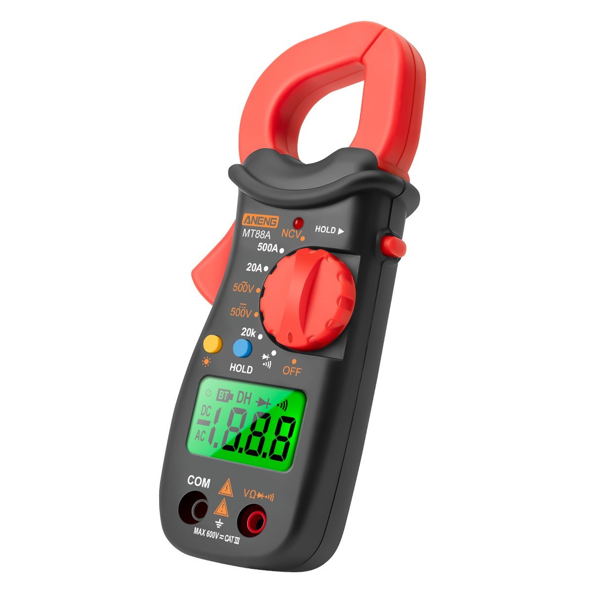 ANENG MT88A Digital Clamp Meter Multimeter LCD Universal Tester