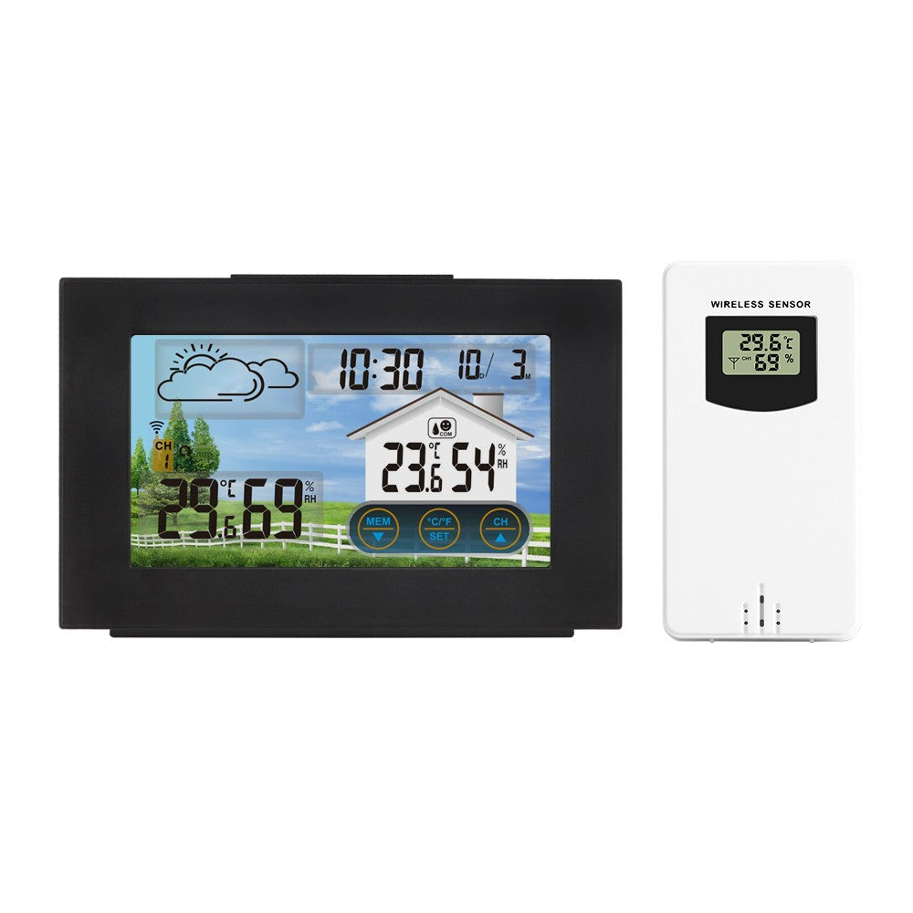 Indoor Outdoor Wireless Weather Station with Thermometer, Hygrometer & Sensor