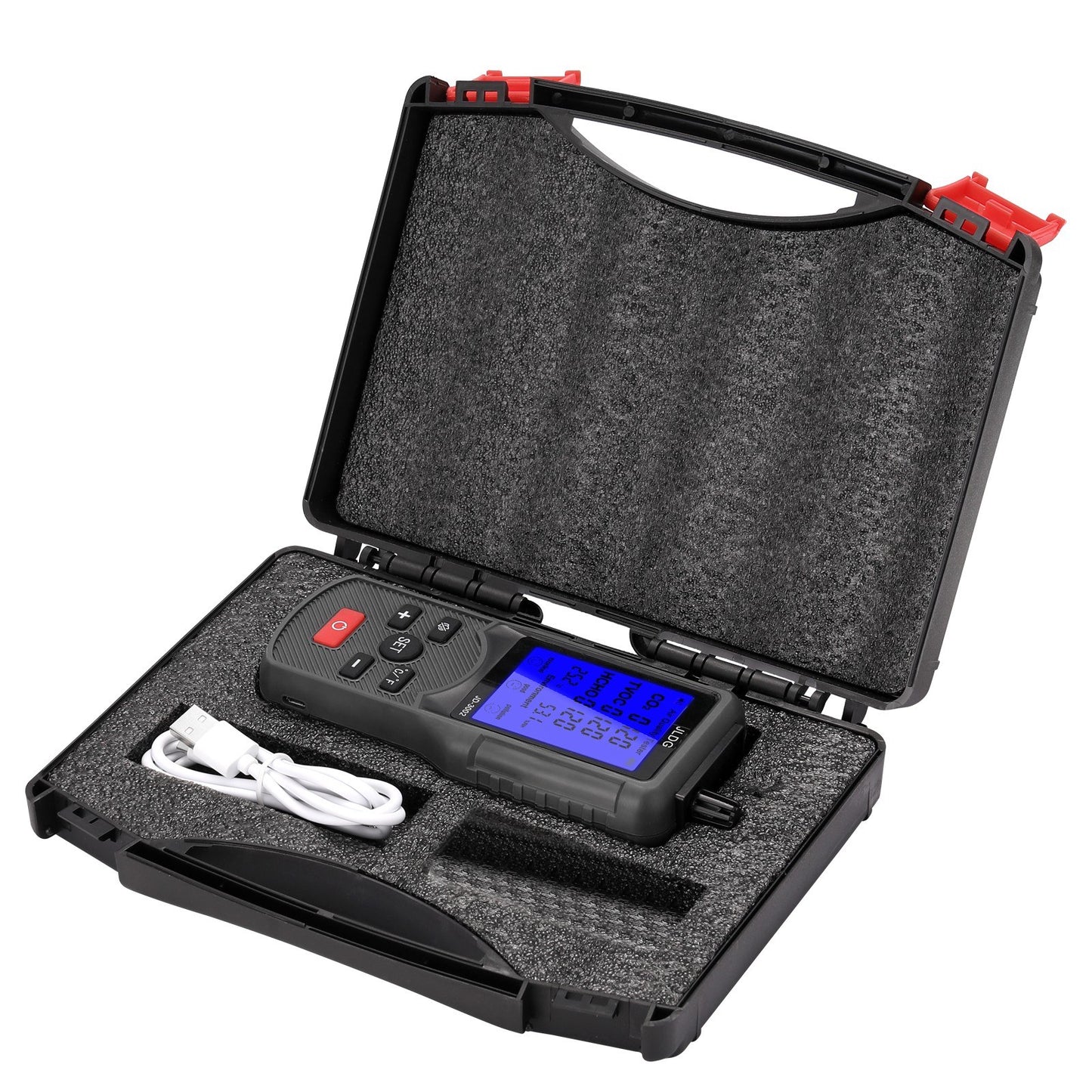 CO2 TVOC Meter: Multifunctional Air Quality Tester & Temperature Humidity Device