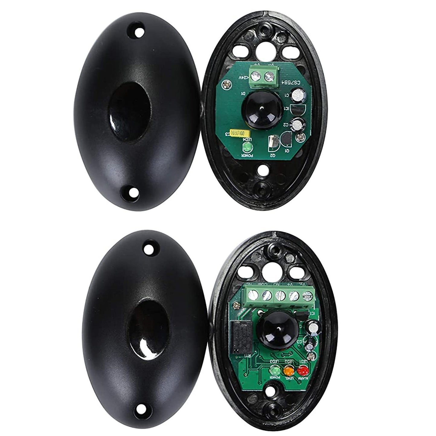 DC12V Infrared Beam Sensor Pair (Transmitter & Receiver)