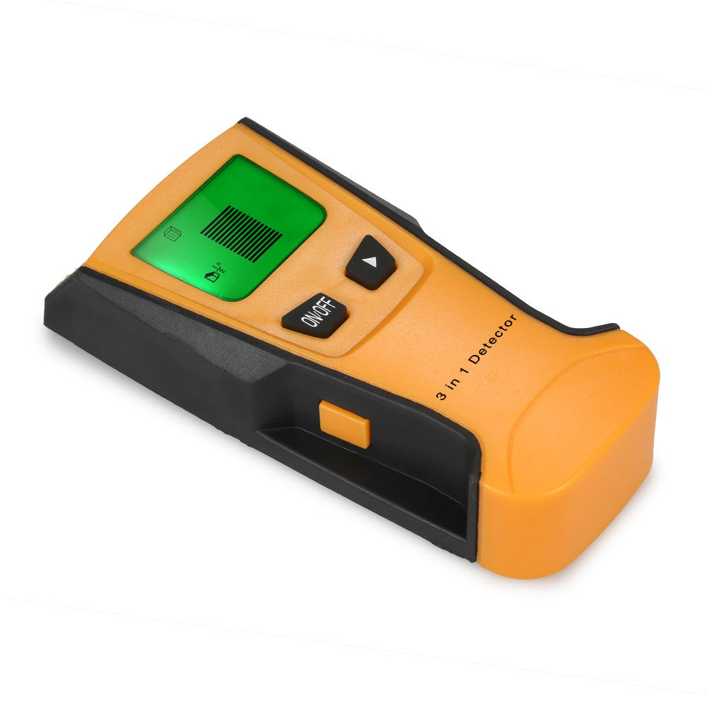 3-in-1 LCD Stud Finder: Multifunctional Wall Scanner for Metal, Wood, AC Wires
