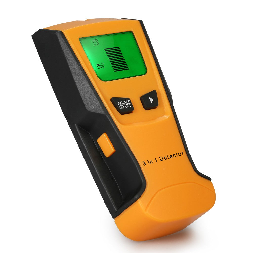 3-in-1 LCD Stud Finder: Multifunctional Wall Scanner for Metal, Wood, AC Wires
