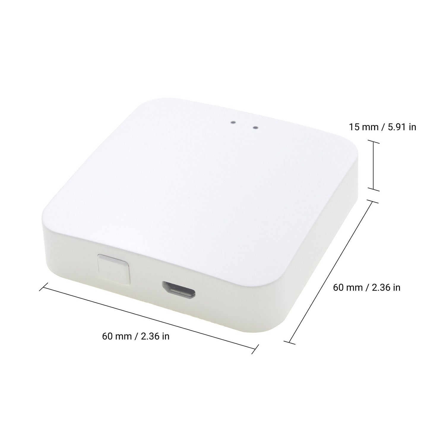 Smart ZigBee Gateway Hub 3.0 - Wireless Remote & Voice Control, Alexa & Google Home Compatible