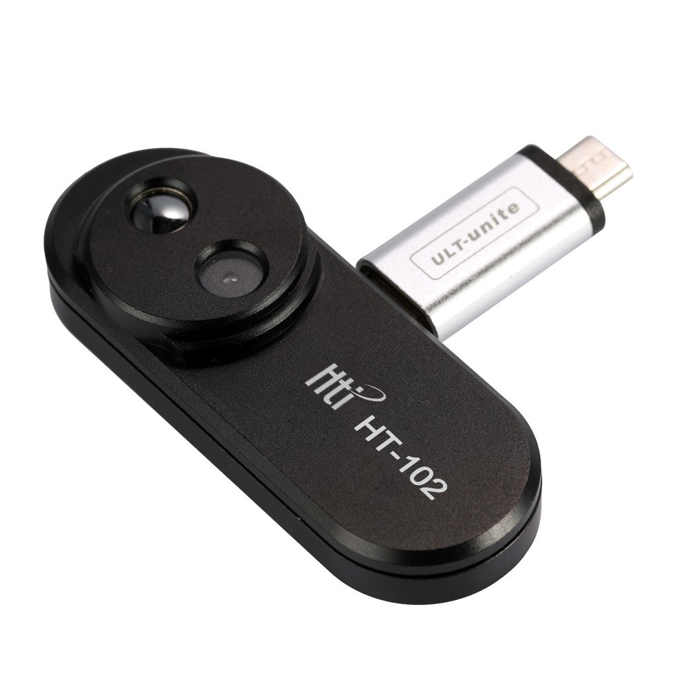 Android-Compatible Infrared Thermal Imager with Center Temperature Display & Adapter