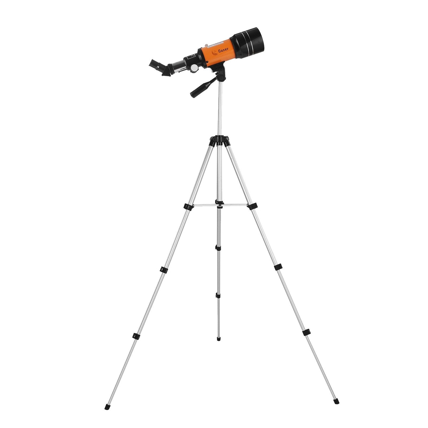 70mm High Power Refractor Telescope with Tripod, Moon Filter & 3X Barlow Lens for Star Gazing, Bird Watching & Camping