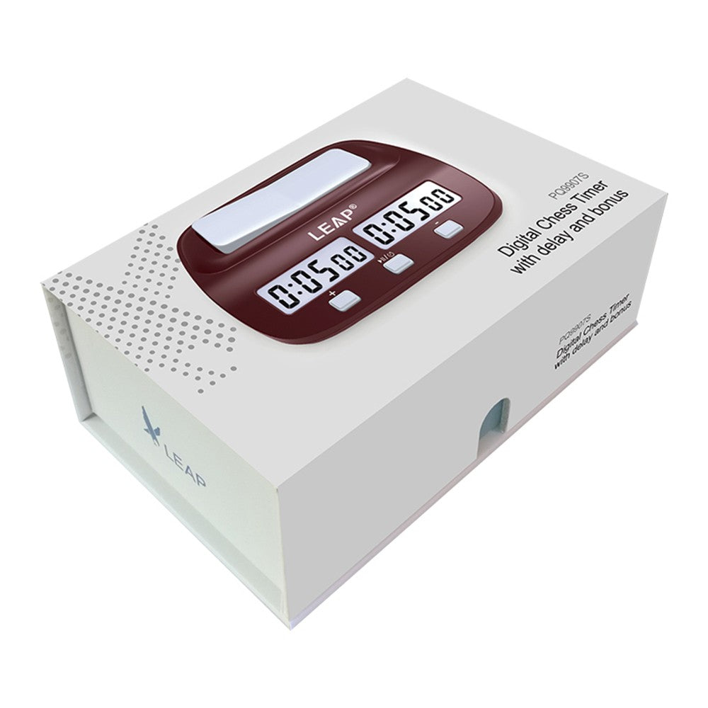 Digital Chess Timer with Alarm for Professional Tournament and Board Games