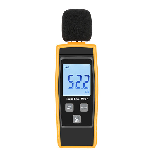 Digital Sound Level Meter 30-130dBA Noise Measuring Tool with Max/Min/Data Hold LCD Display