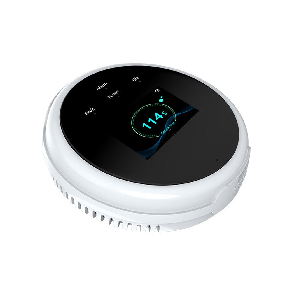 Tuya WiFi Smart Natural Gas Leak Detector, Compatible with Alexa & Google Assistant