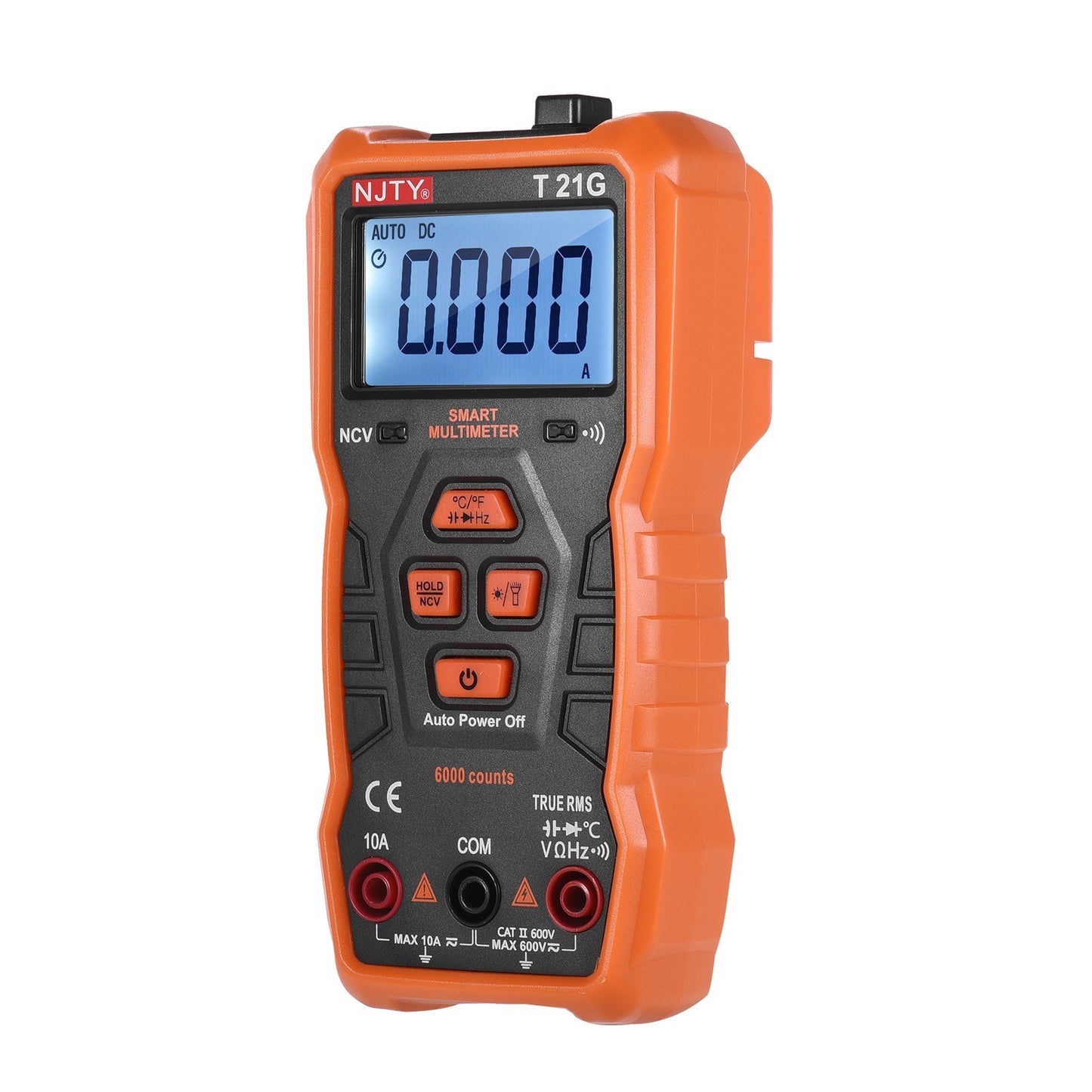 Mini Smart Multimeter 6000 Counts True RMS Universal Meter NJTY T21G