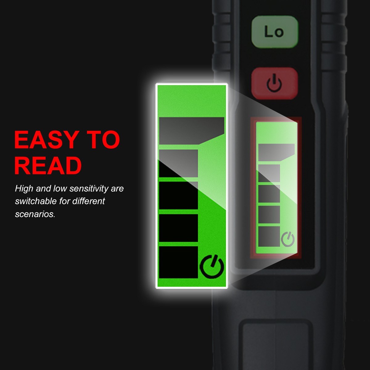 Portable Combustible Gas Leak Detector Alarm by HABOTEST - Detects Propane, Methane, Natural Gas with Audible & Visual Alerts