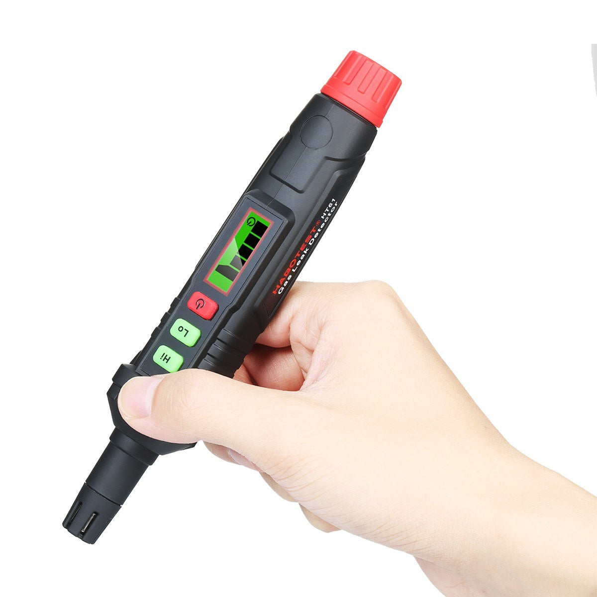 Portable Combustible Gas Leak Detector Alarm by HABOTEST - Detects Propane, Methane, Natural Gas with Audible & Visual Alerts