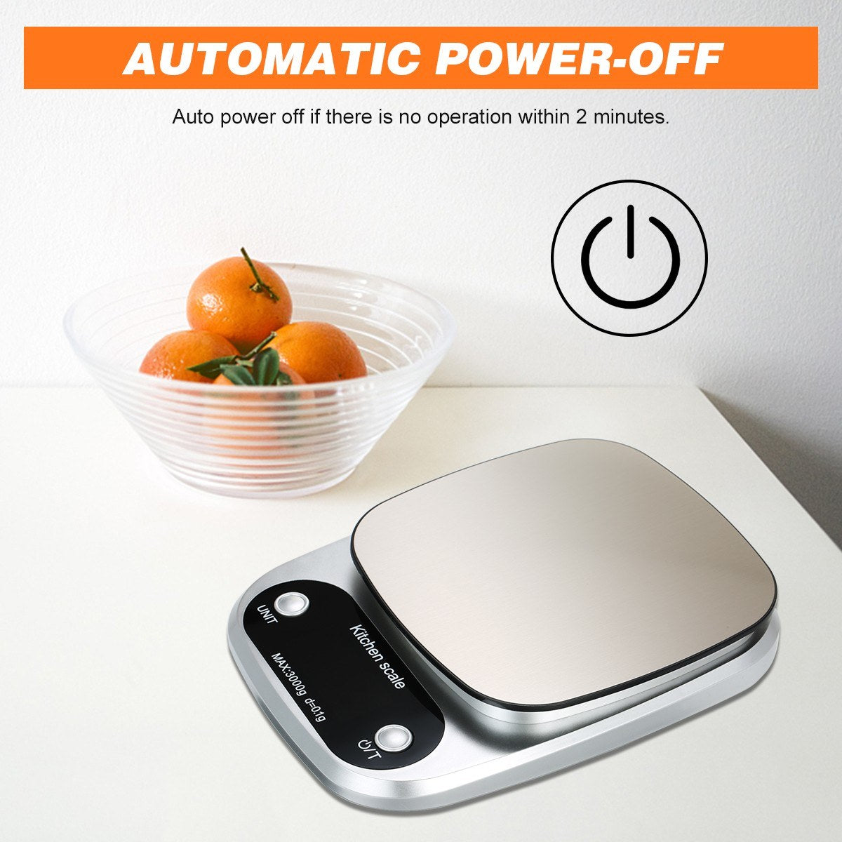 Portable Waterproof 5kg/0.1g High Precision Digital Kitchen Baking Scale