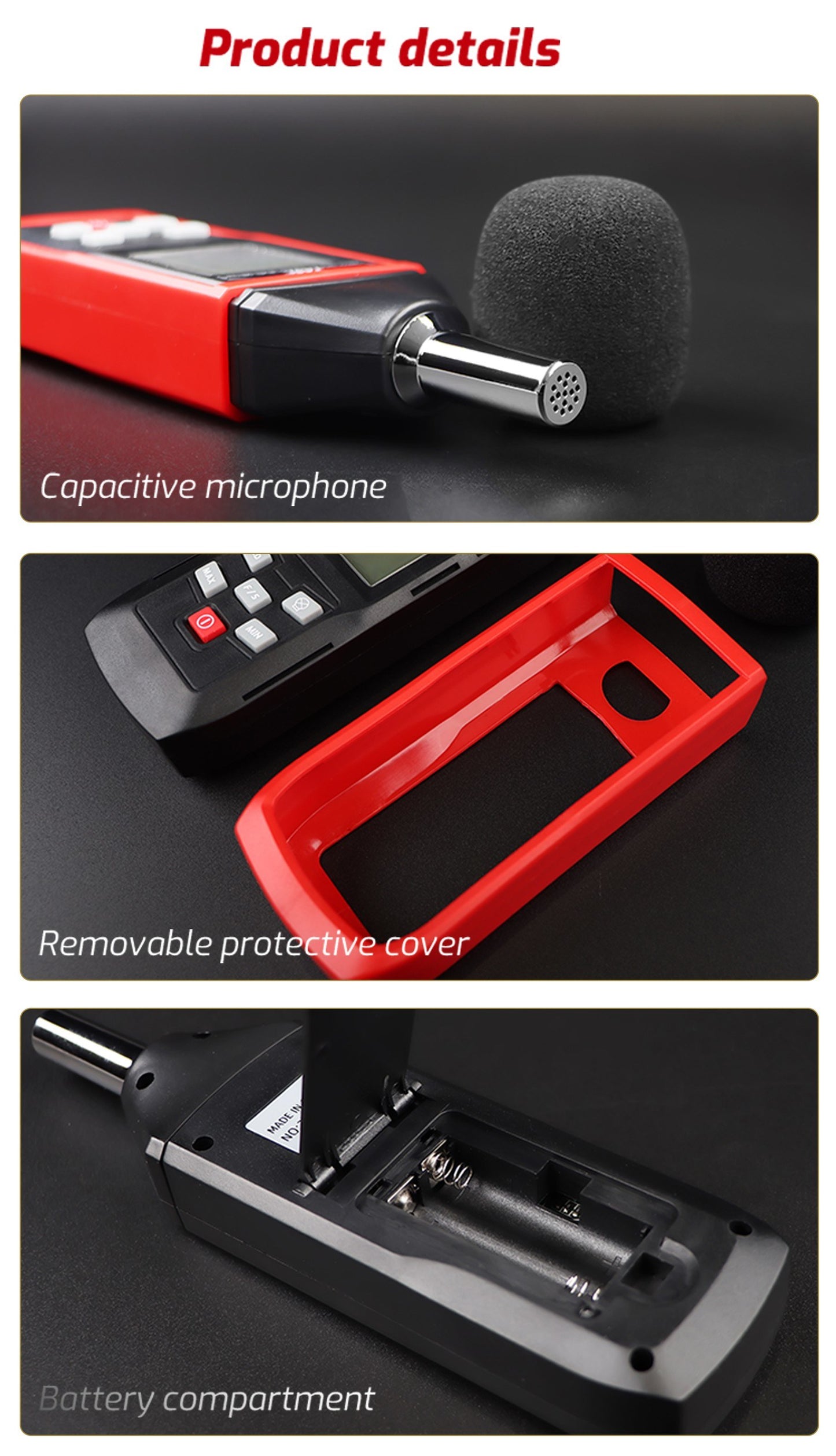 TA8151 Professional Digital Sound Level Meter - High-Precision Handheld Decibel Monitor 30-130dB Noise Tester