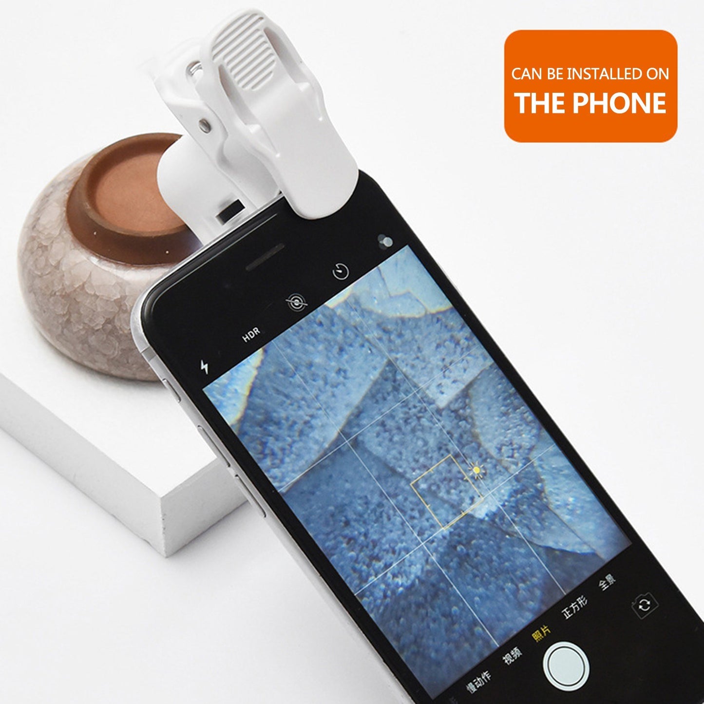 Mini 60X Portable Microscope for Smartphones