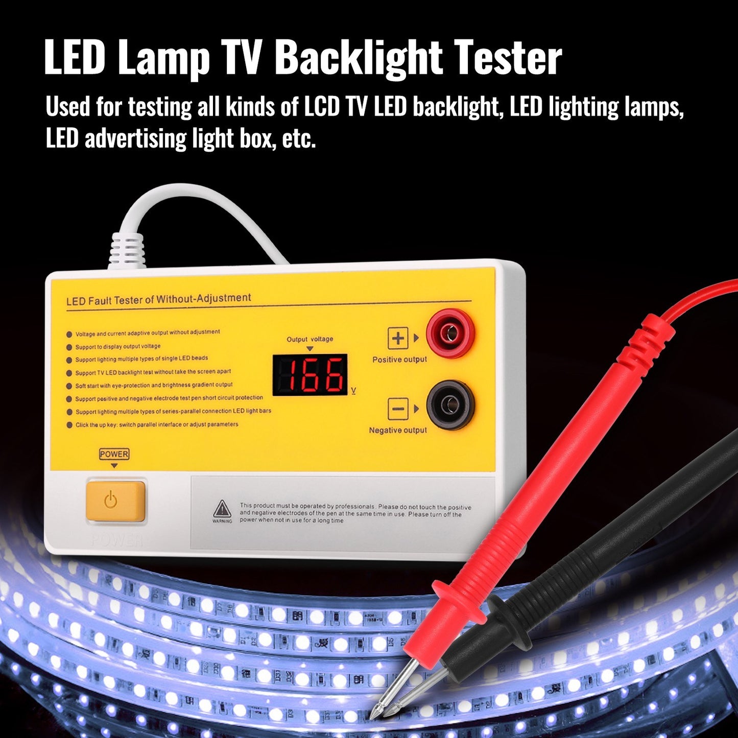 Multipurpose LED TV Backlight Tester & Strip Beads Measurement Tool