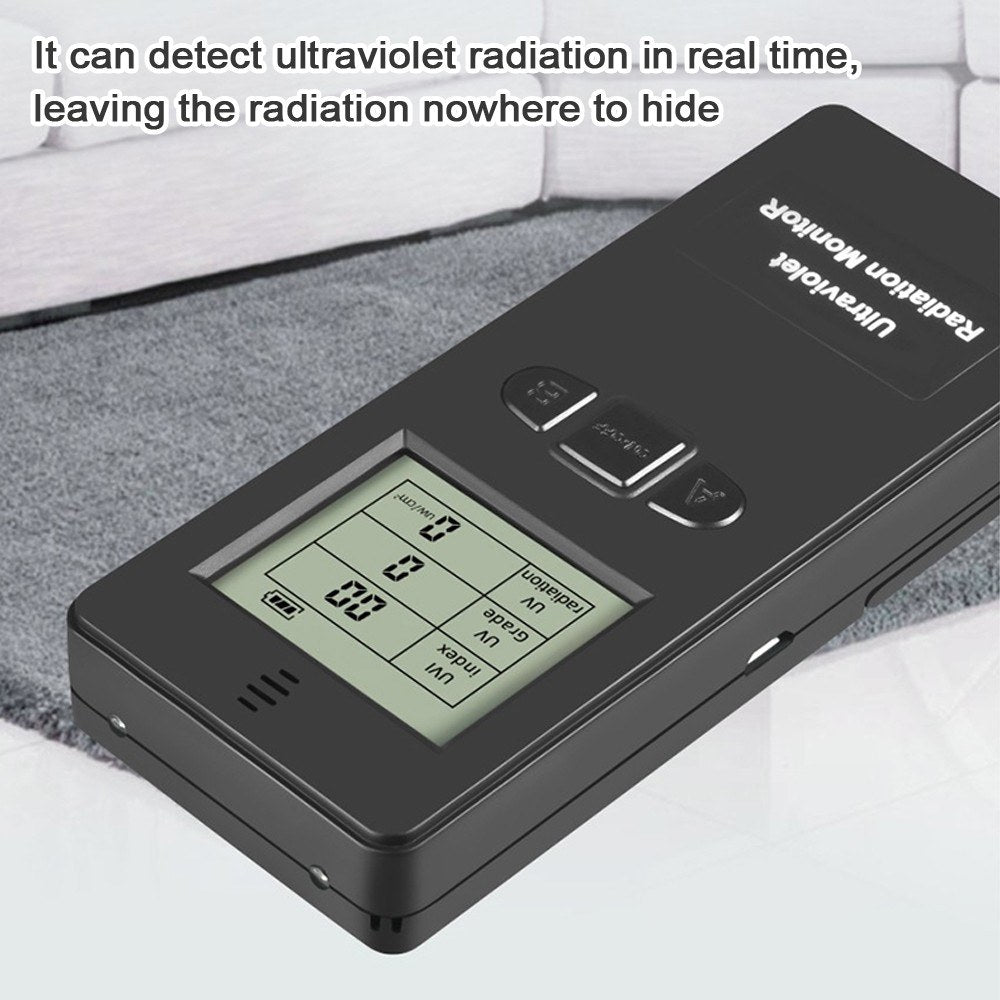 Portable UV Radiation Detector & UVI Meter Tester