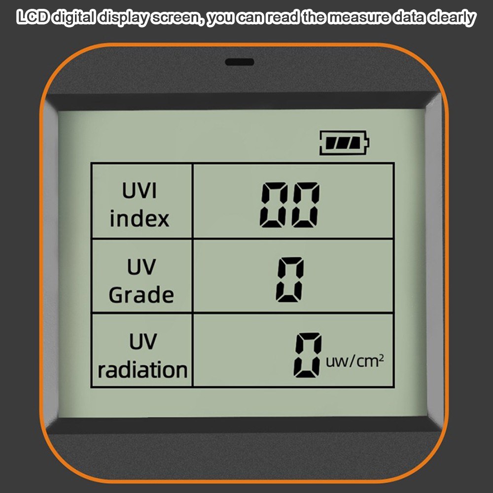 Portable UV Radiation Detector & UVI Meter Tester