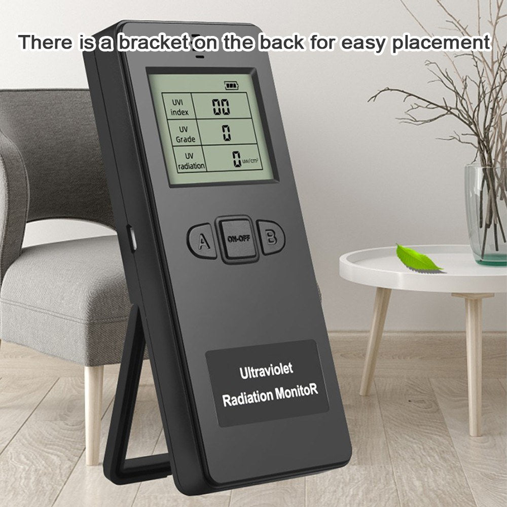 Portable UV Radiation Detector & UVI Meter Tester