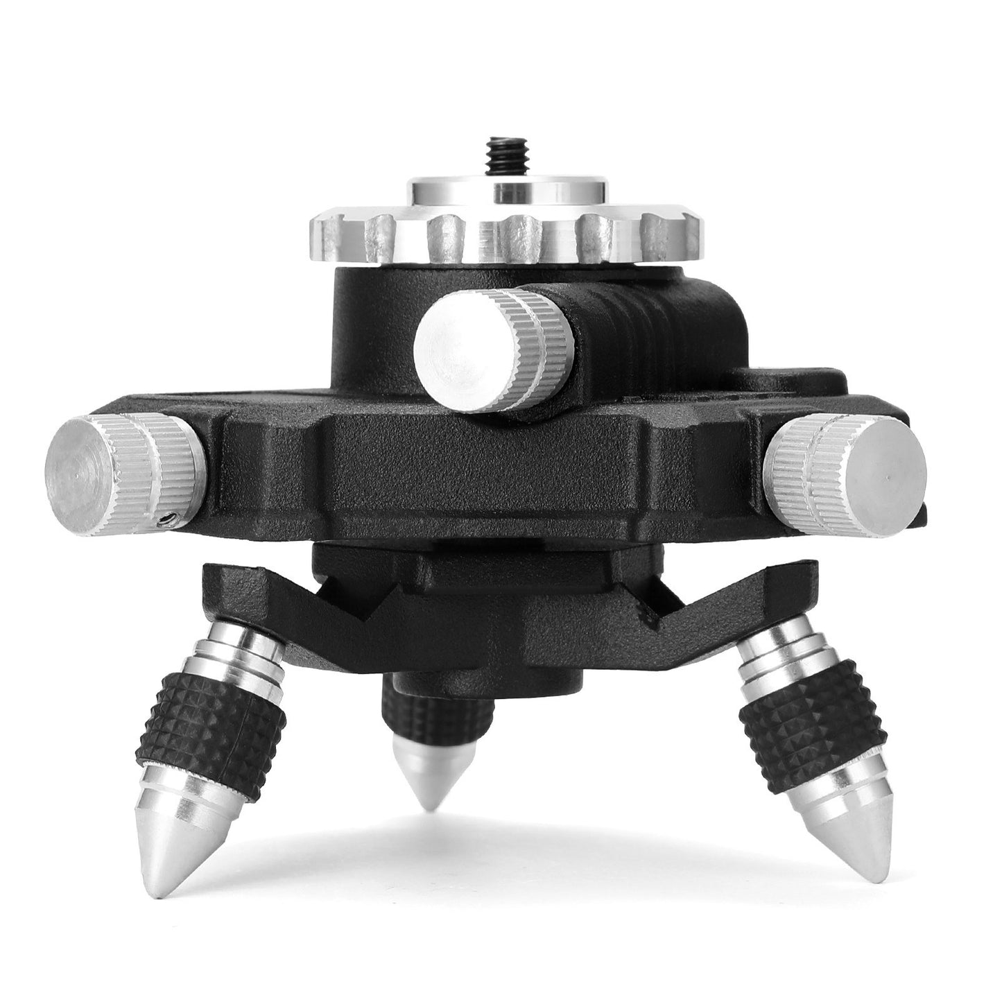 Aluminum Alloy 360° Rotatable Tripod with 1/4 Interface for Laser Level - Fine Adjustment