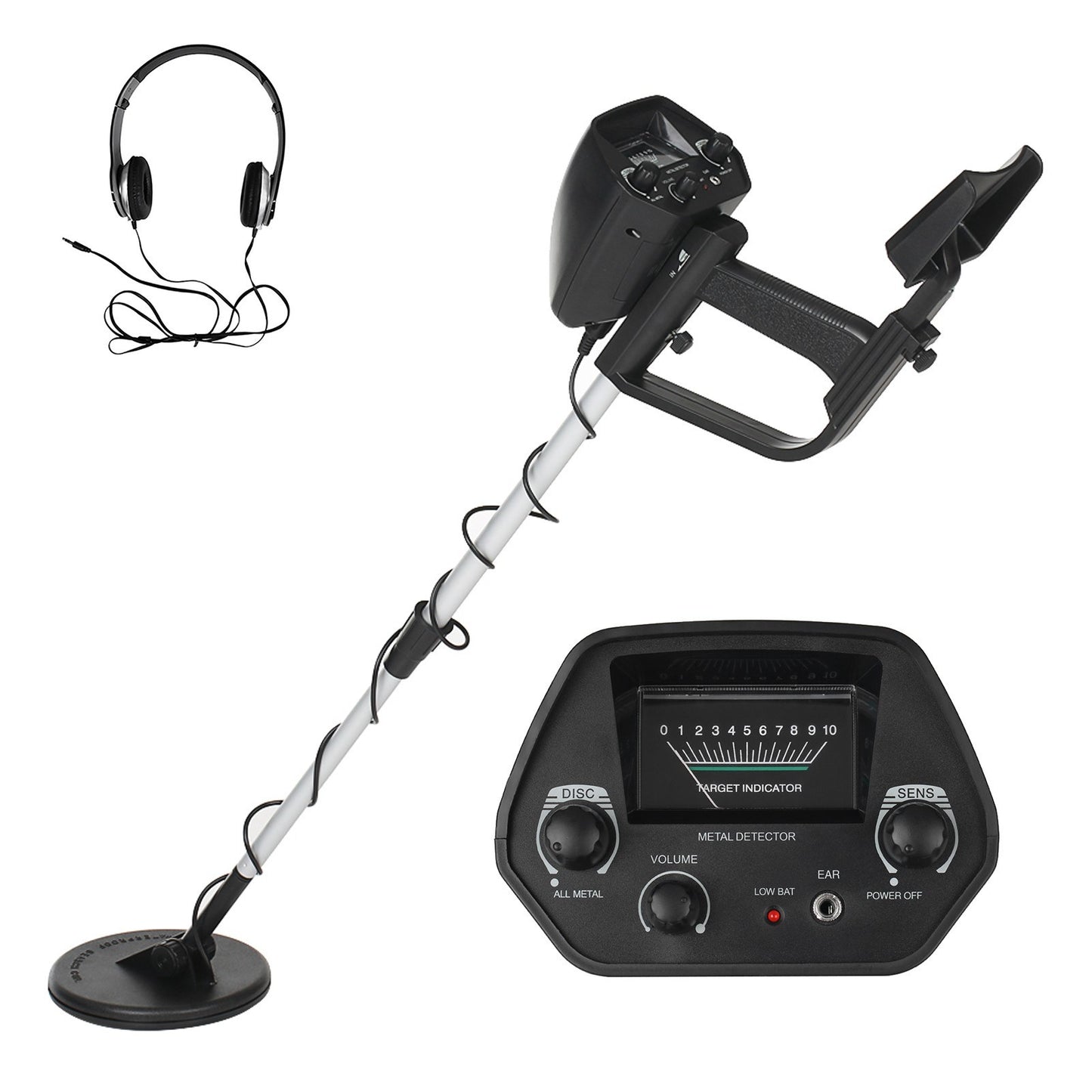 KKmoon Kids Metal Detector Treasure Hunter Gold Seeker Tracker
