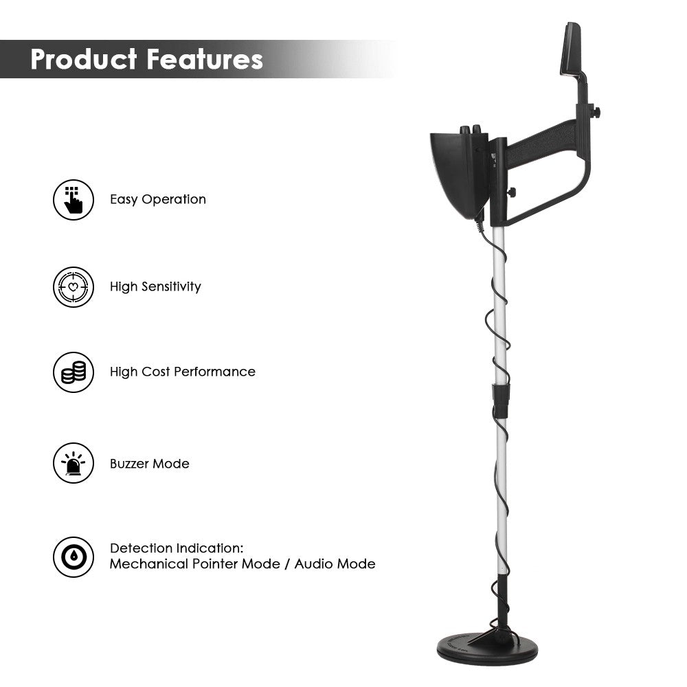 KKmoon Kids Metal Detector Treasure Hunter Gold Seeker Tracker