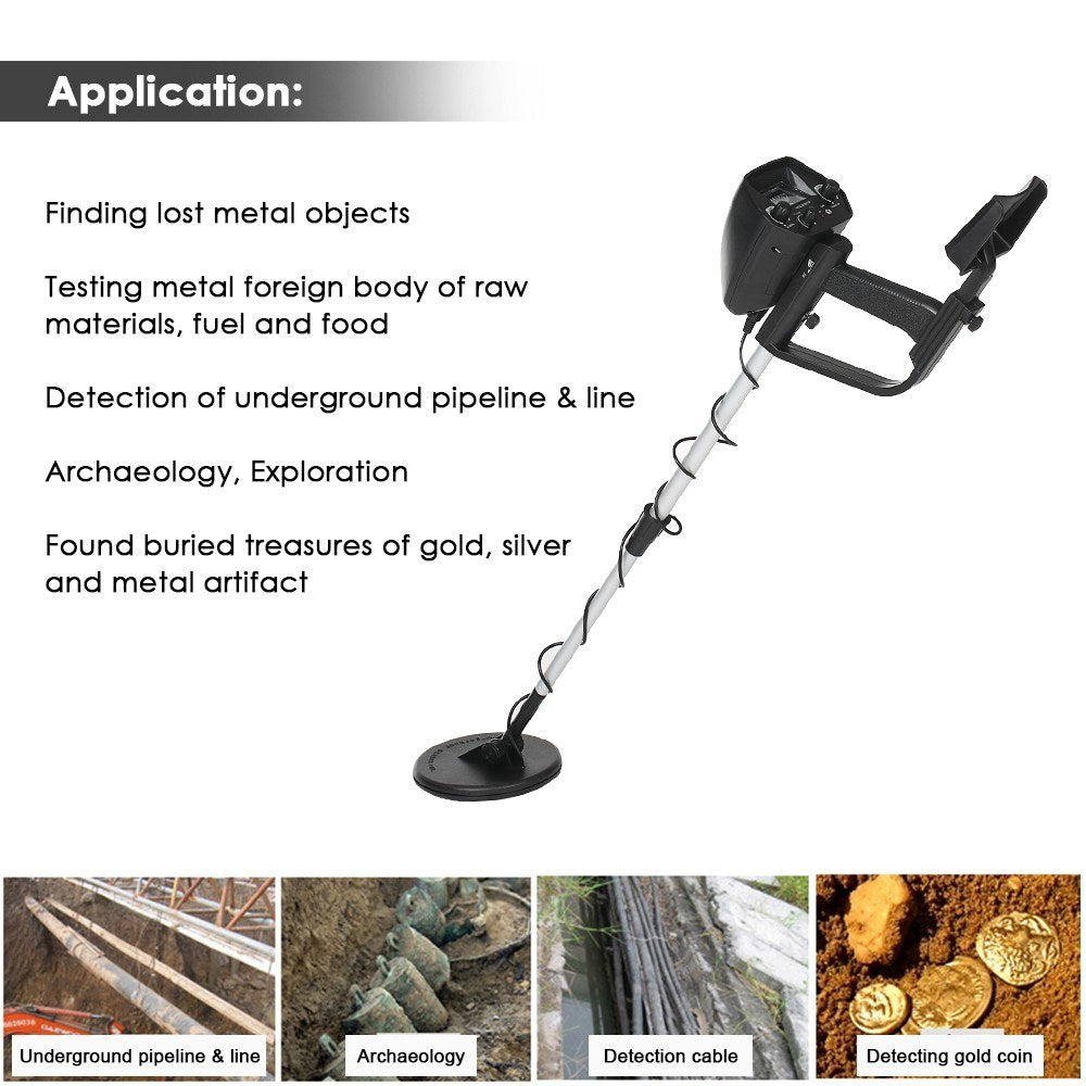 KKmoon Kids Metal Detector Treasure Hunter Gold Seeker Tracker