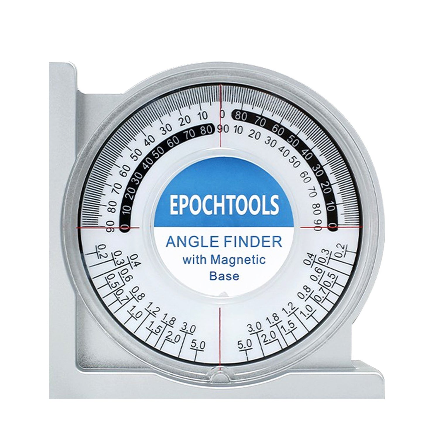 KKmoon Mini Magnetic Inclinometer & Protractor Tool with Dual Bubble Levels