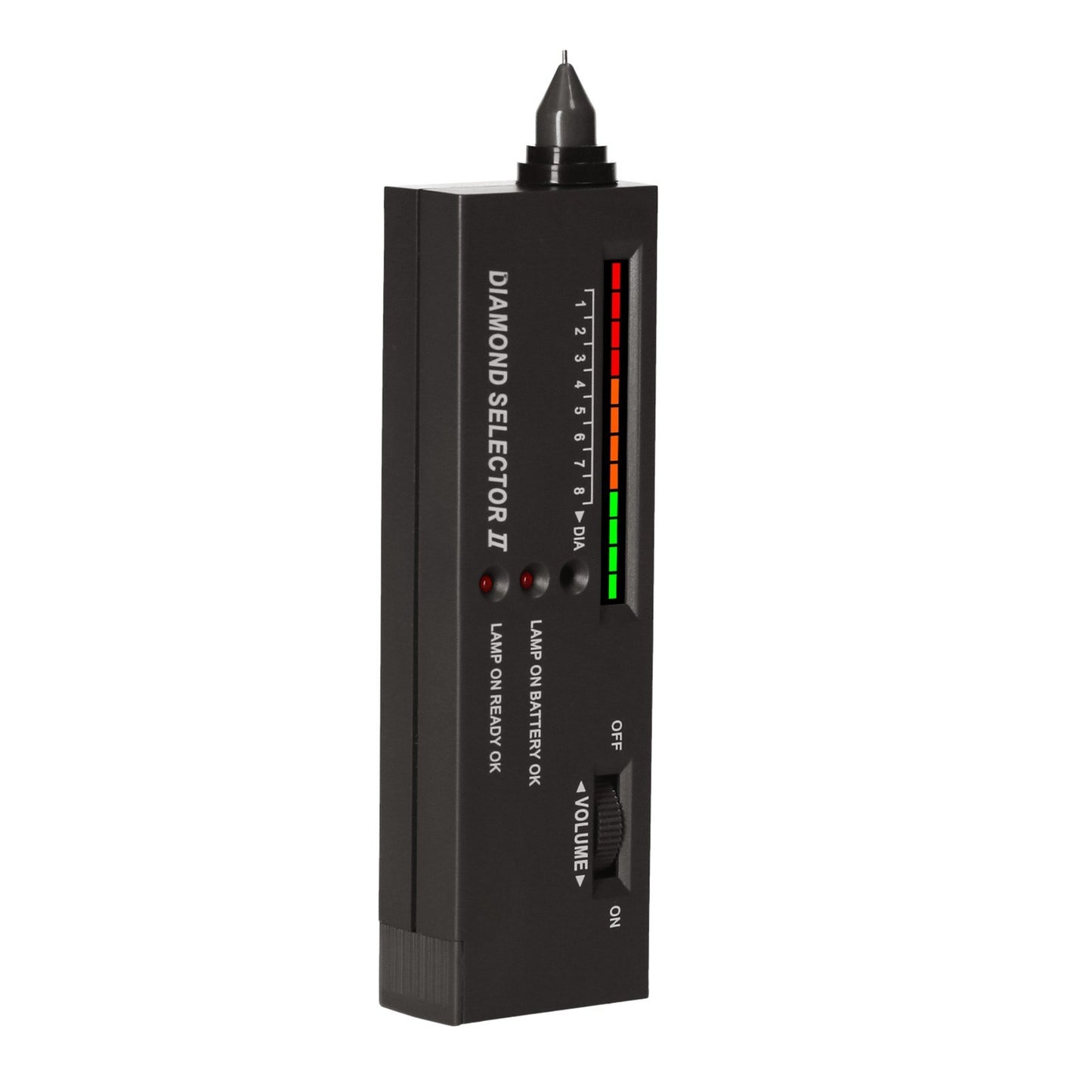 High Accuracy Diamond Tester Pen - Gemstone Jewelry Detector with Case for Novice & Expert