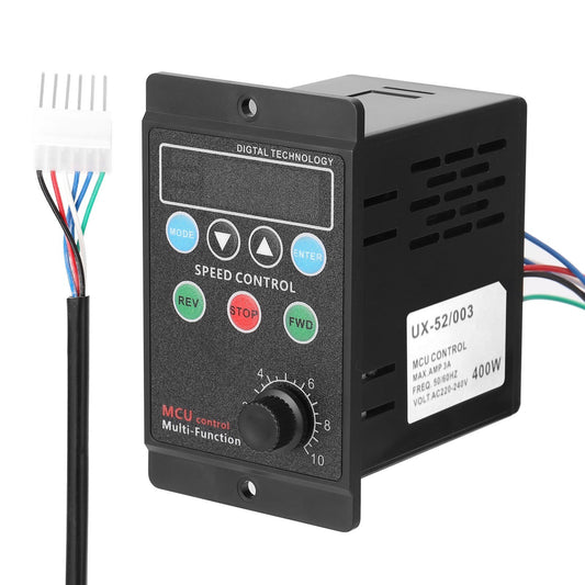 AC220V 400W Digital Motor Speed Controller with Adjustable Target Settings