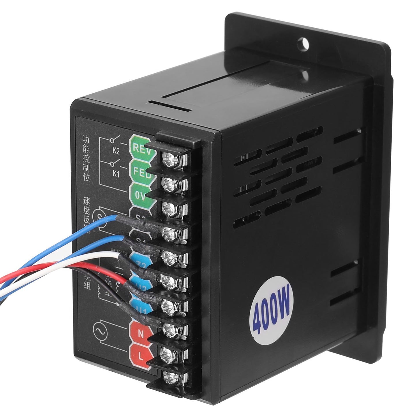 AC220V 400W Digital Motor Speed Controller with Adjustable Target Settings
