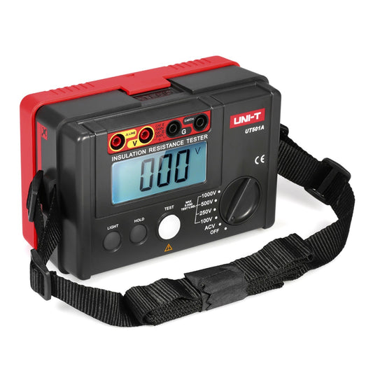 UNI-T UT501A Insulation Resistance Meter 1000V Megohmmeter Ground Tester with LCD Backlight