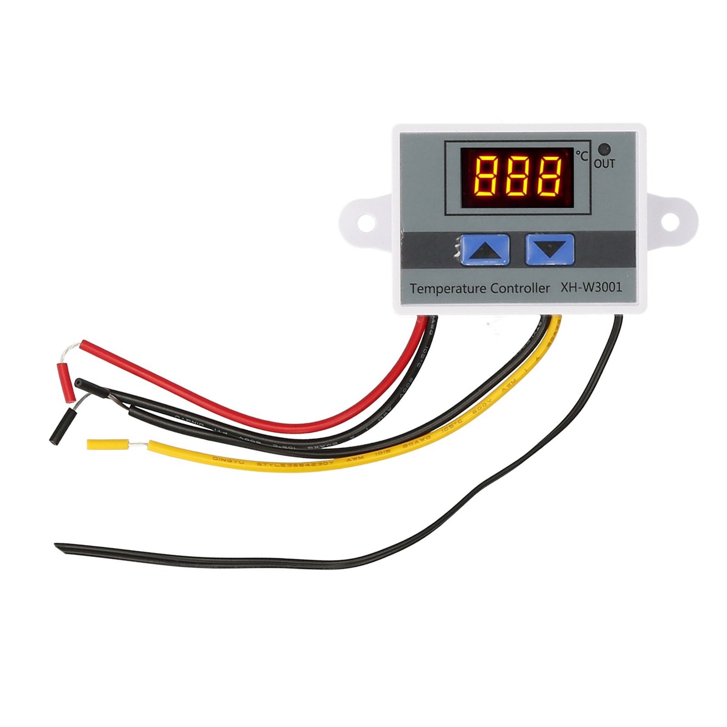 Waterproof NTC Probe LED Thermostat Module -50~110℃, 110~220V 1500W Electronic Temperature Controller for Refrigerator