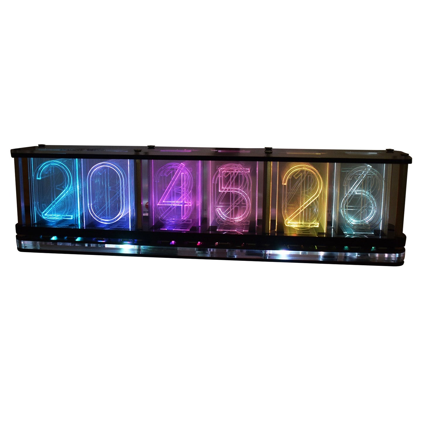 Multifunctional DS3231 DIY LED Alarm Clock Kit with Large 6-Digit Display | Time, Temperature, Date, Week, Alarm, Countdown, Voice & Touch-Operated
