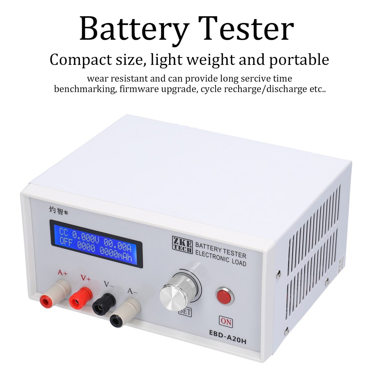 Battery Tester EBD-A20H 30V 20A 200W Multifunction DC Electronic Load with PC Software Control