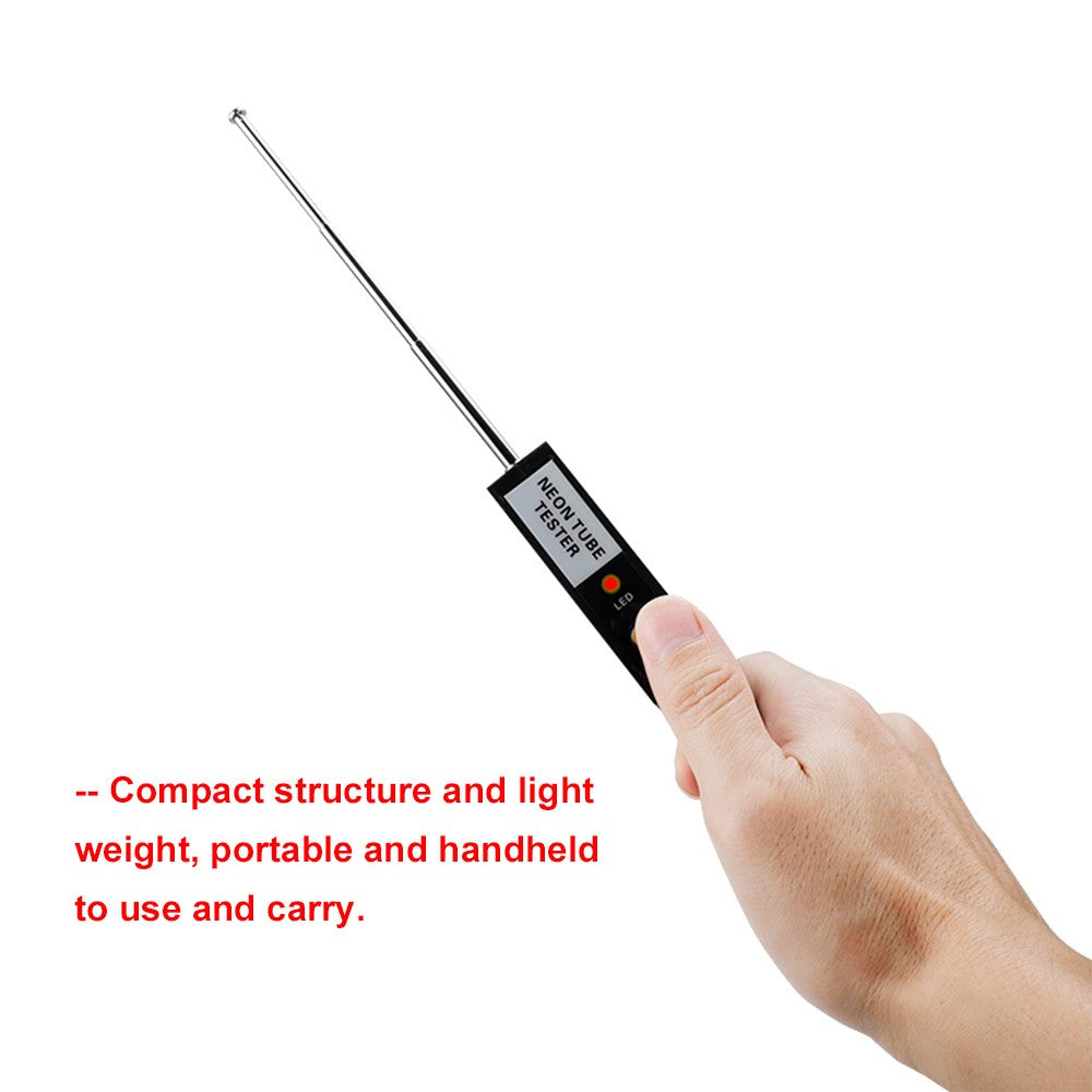 Handheld Neon & LED Tube Tester Lamp - Portable Fluorescent Light Tester