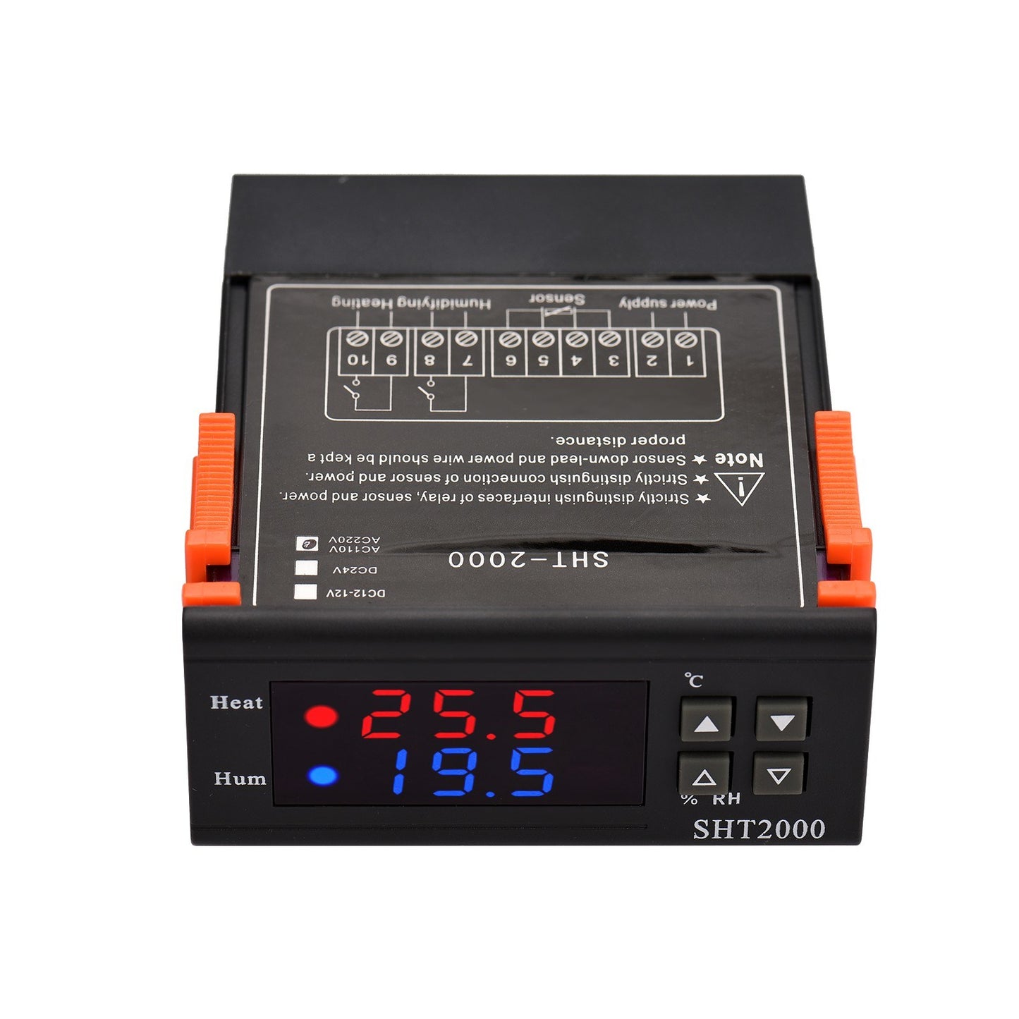 SHT2000 Intelligent Digital Temperature Controller, AC 110-220V Thermostat for Refrigerators
