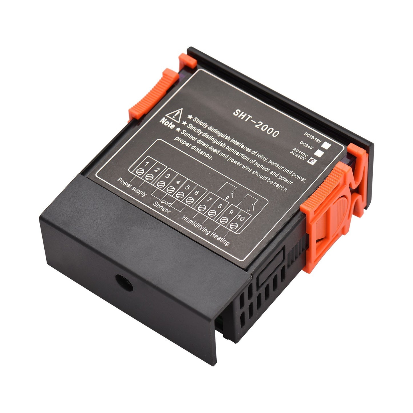 SHT2000 Intelligent Digital Temperature Controller, AC 110-220V Thermostat for Refrigerators
