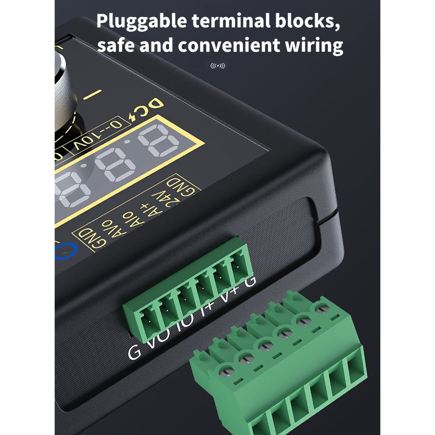 Adjustable Analog Signal Generator 0-12V 0-24mA, Multi-Power Supply, PLC Panel & LED Testing with Data Storage