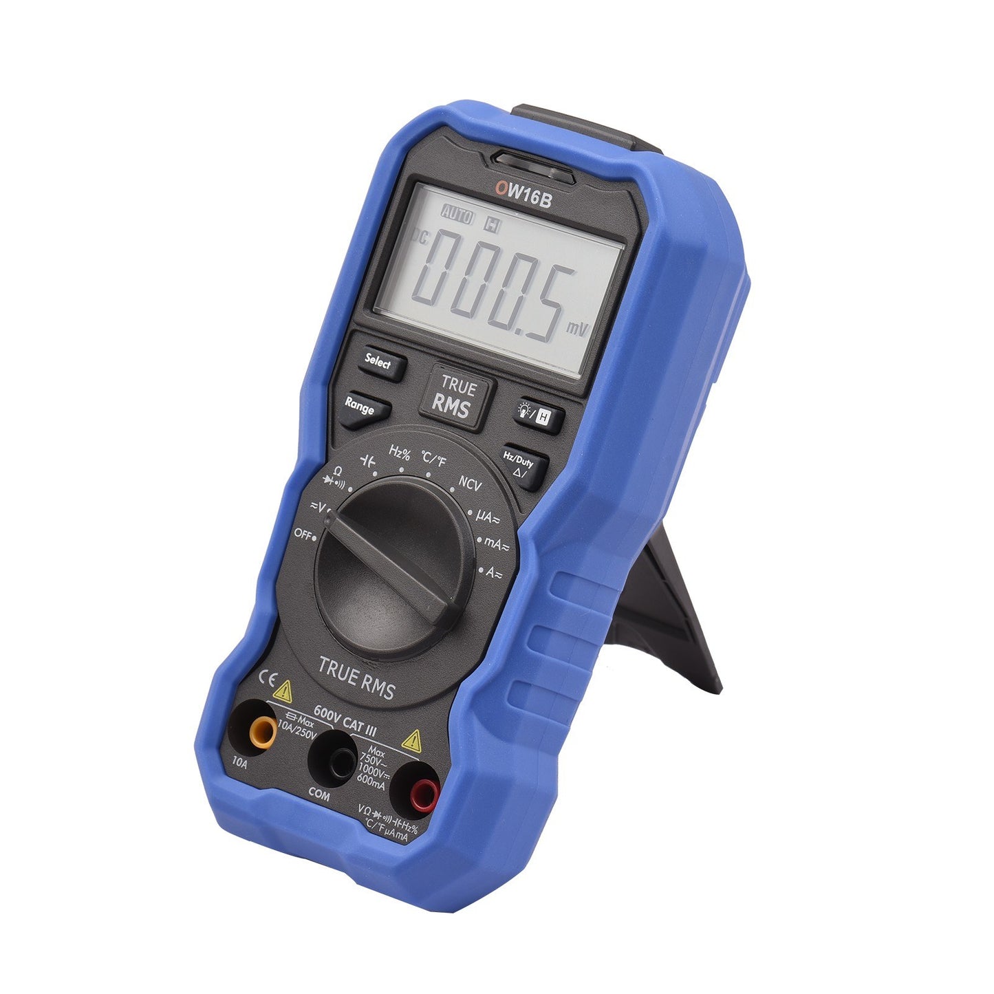 OWON OW16B Bluetooth Digital Multimeter 5999 Counts True RMS Auto-ranging Tester with Backlight, NCV, Temperature, Voltage, Current, Capacitance, Resistance, Frequency, Diode, Continuity