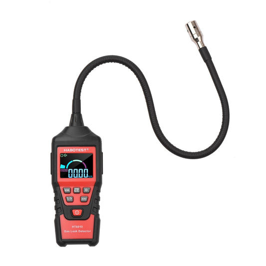 HABOTEST HT601B Portable Gas Leak Detector with Methane Alarm and PPM Meter