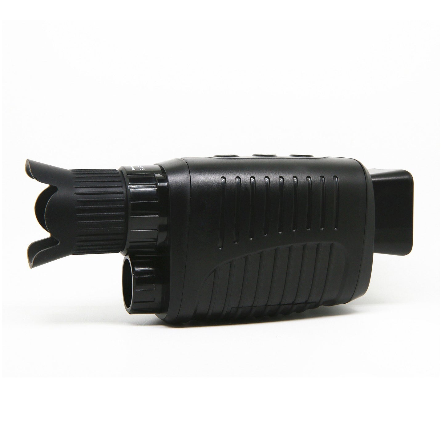 Infrared Night Vision Monocular with 5X Digital Zoom, 500-1000M Range, Multi-Language Support & Media Playback