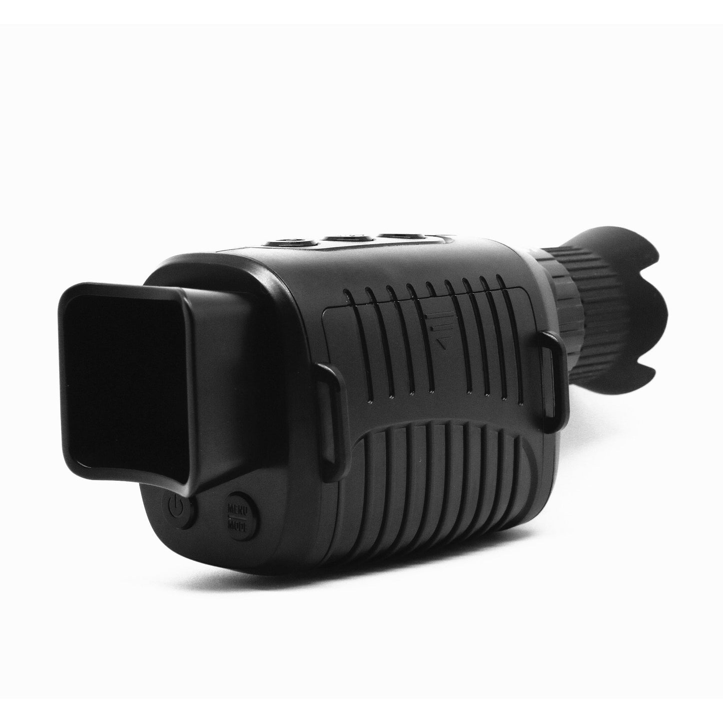 Infrared Night Vision Monocular with 5X Digital Zoom, 500-1000M Range, Multi-Language Support & Media Playback
