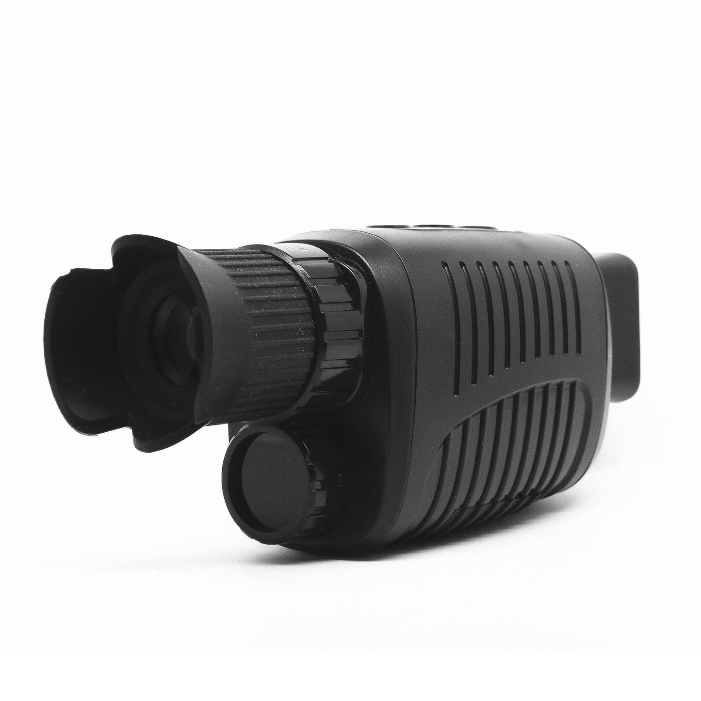 Infrared Night Vision Monocular with 5X Digital Zoom, 500-1000M Range, Multi-Language Support & Media Playback