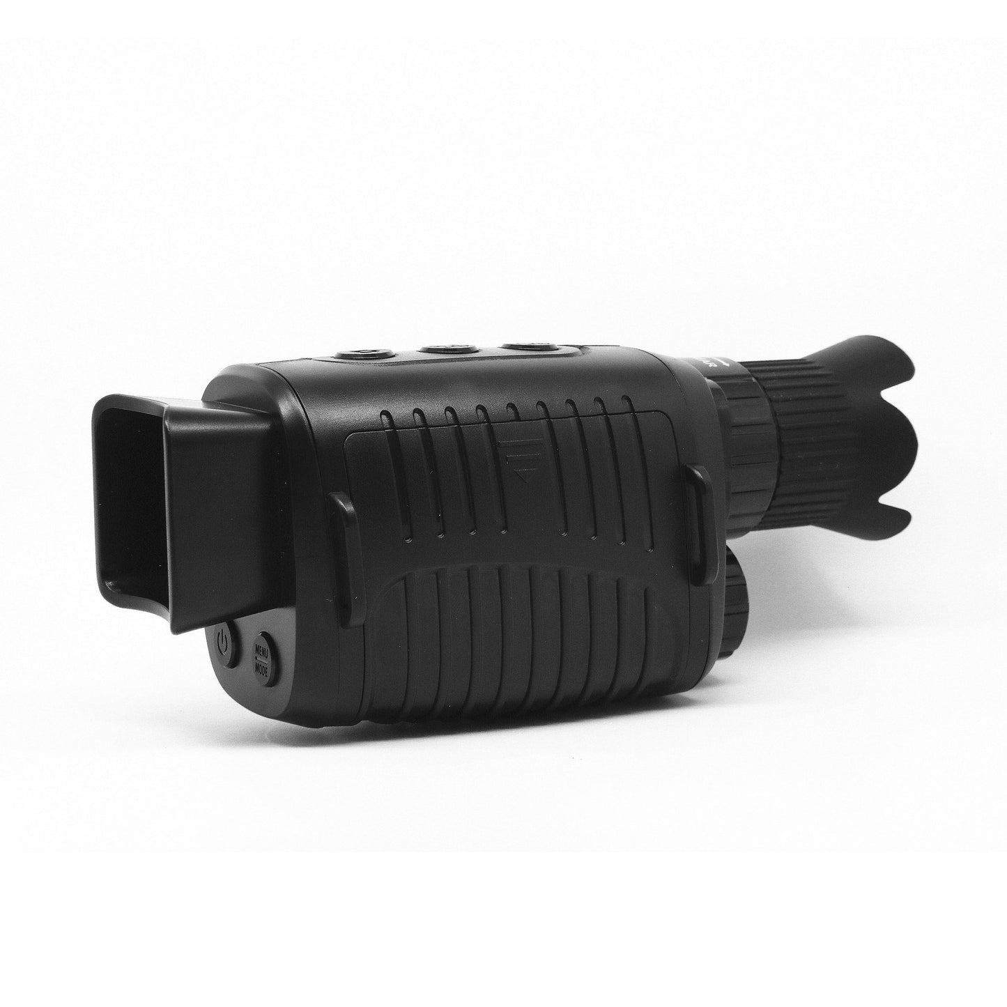 Infrared Night Vision Monocular with 5X Digital Zoom, 500-1000M Range, Multi-Language Support & Media Playback