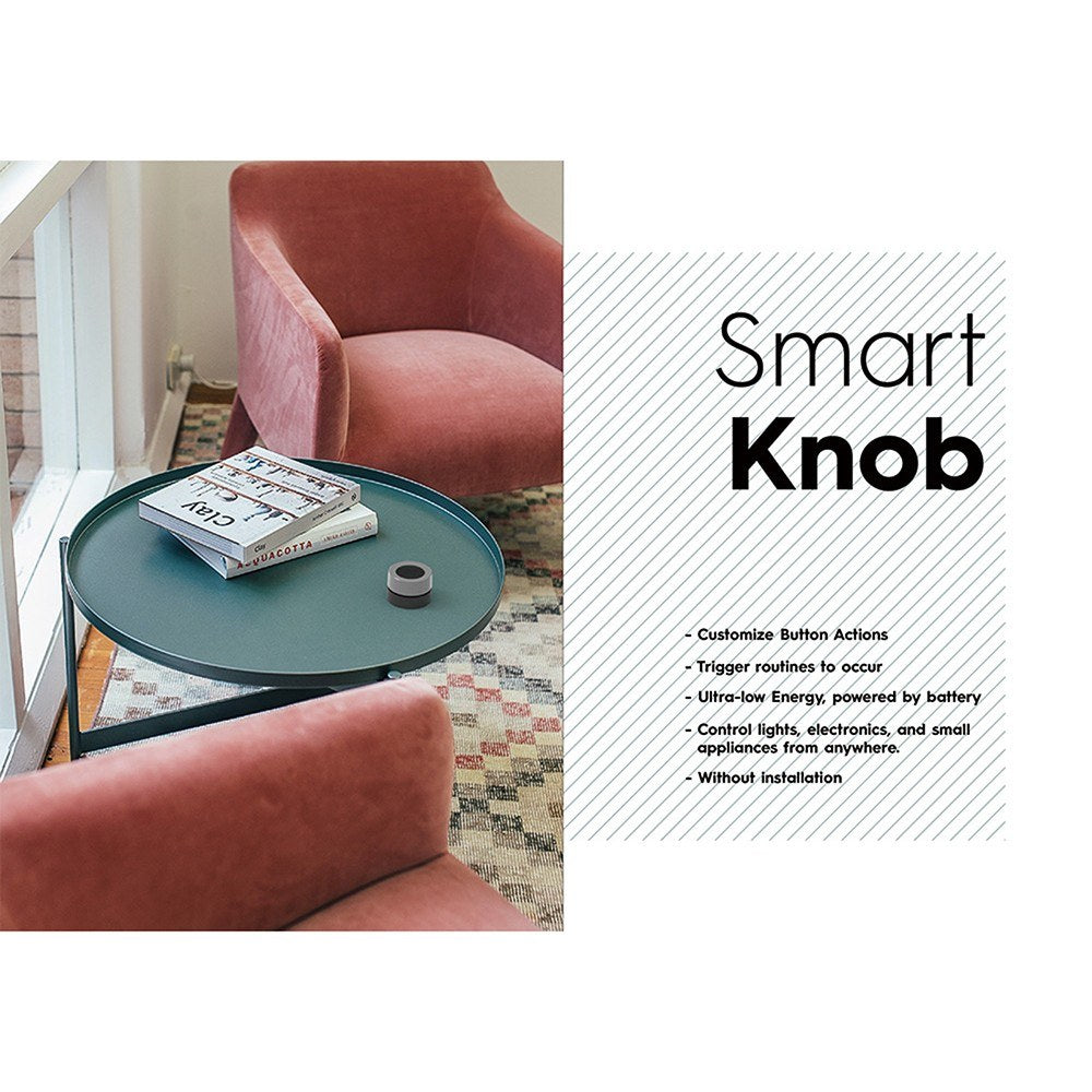 Smart ZigBee 3.0 Rotary Knob - DIY Home Automation, App Remote, Intelligent Light & Appliance Control