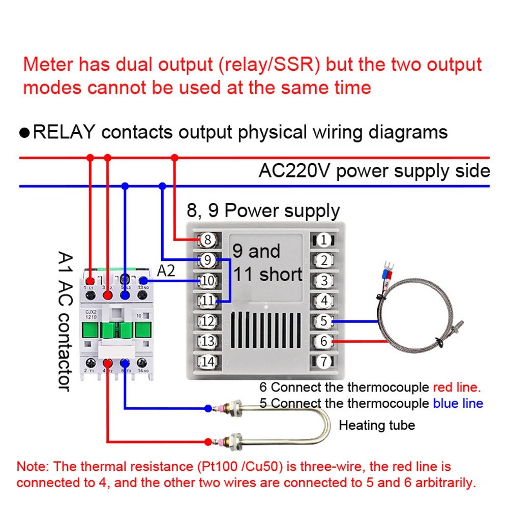 Intelligent Digital Temperature Controller 0~400℃ | SSR Output & Over-Temperature Alarm | Multi-Function Industrial Oven Equipment