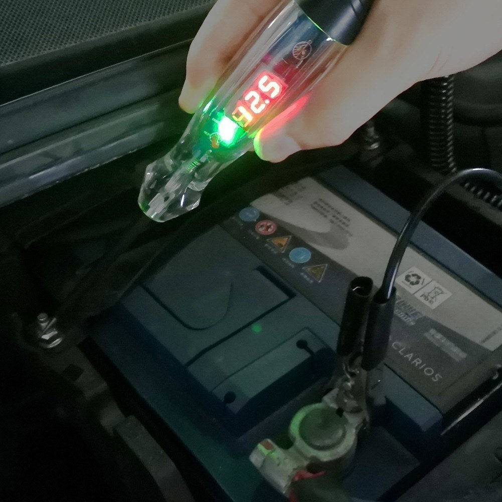 NS836 LED Display 3-60V Bidirectional Voltage Tester - Portable Automotive Circuit Testing Tool