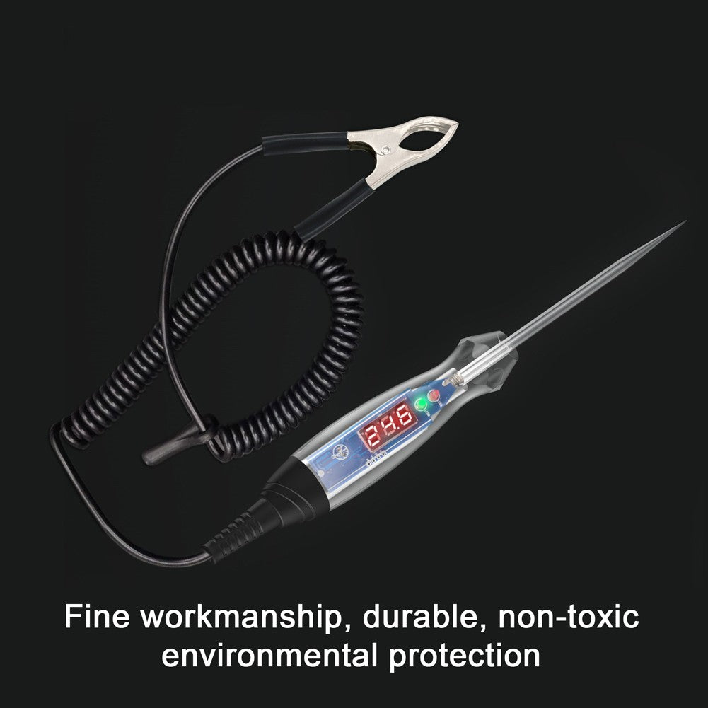 NS836 LED Display 3-60V Bidirectional Voltage Tester - Portable Automotive Circuit Testing Tool