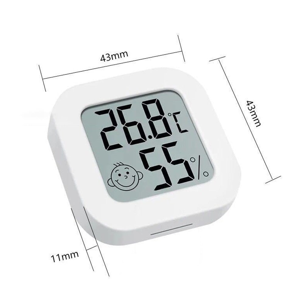 Digital Indoor Hygrometer and Thermometer - Temperature Range -10℃ to 70℃, Humidity 10% to 99% RH