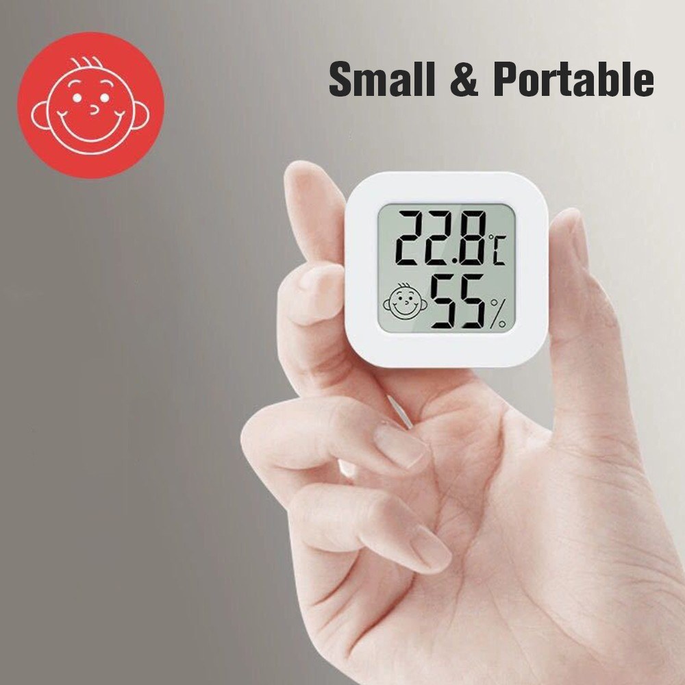 Digital Indoor Hygrometer and Thermometer - Temperature Range -10℃ to 70℃, Humidity 10% to 99% RH